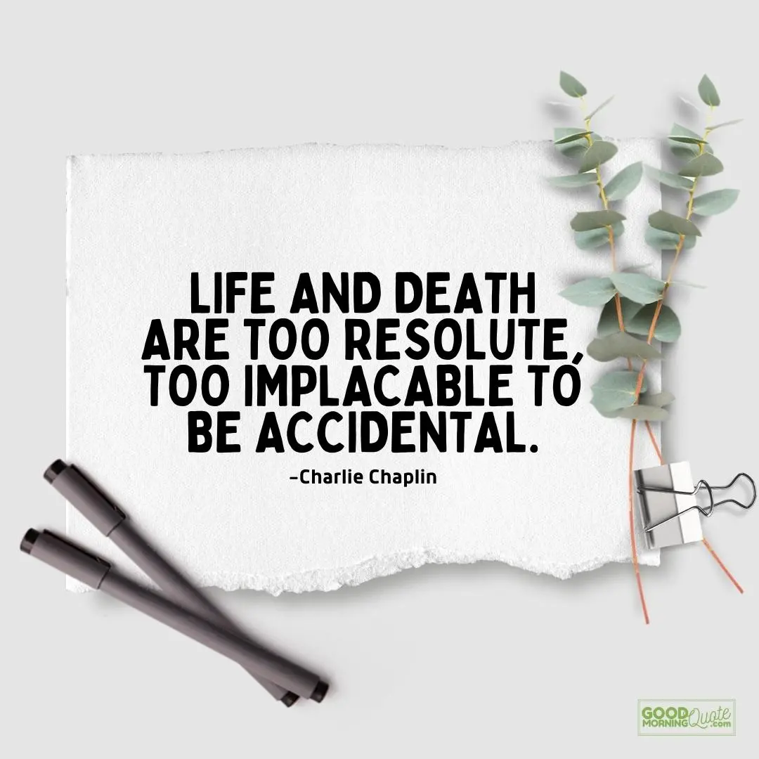 life and death are too resolute quote