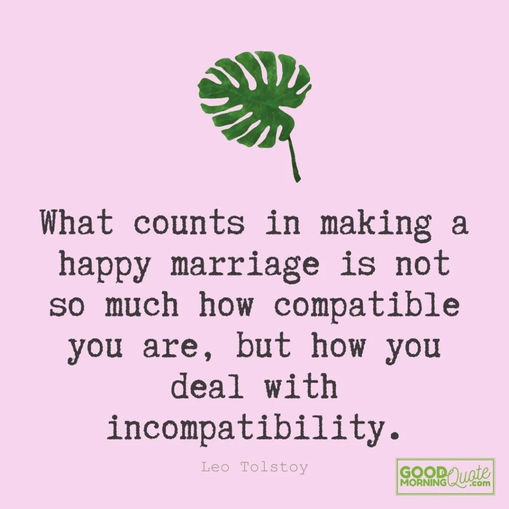 What counts in a happy marriage